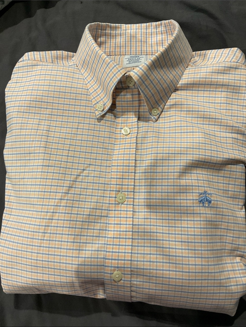 Brooks Brothers Regents Peach Shirt
